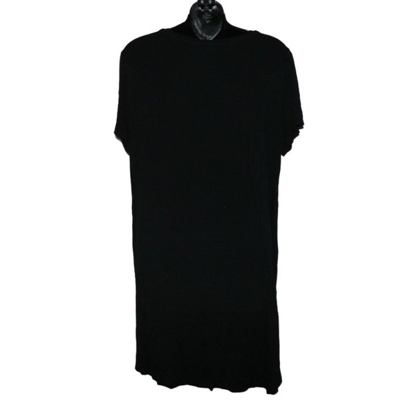 3 for/$25Joe Fresh Long Black Night Gown Shirt T-Shirt Novelty Sleepwear Size XL - Picture 5 of 8